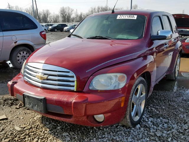 3GNDA23P96S661361 - 2006 CHEVROLET HHR LT MAROON photo 2