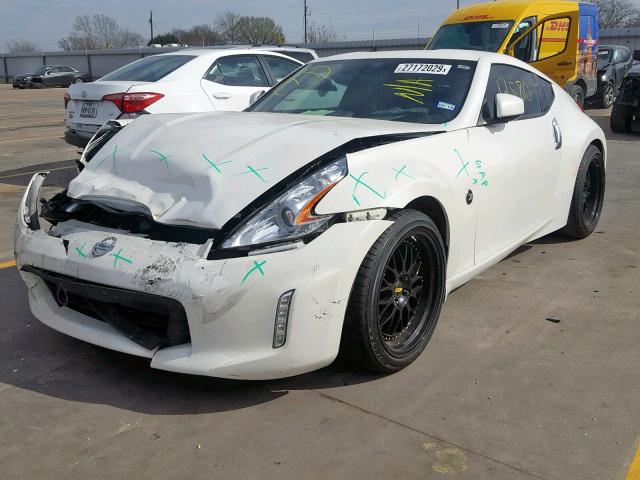 JN1AZ4EH7HM954056 - 2017 NISSAN 370Z BASE WHITE photo 2