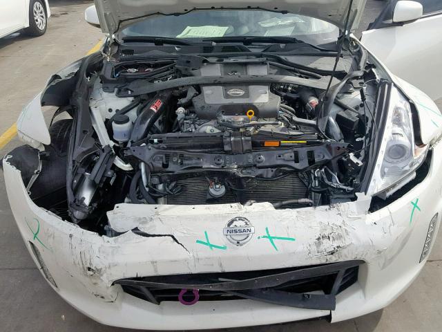 JN1AZ4EH7HM954056 - 2017 NISSAN 370Z BASE WHITE photo 7