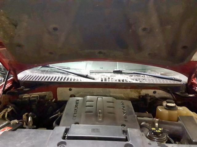 5LMFL28507LJ14725 - 2007 LINCOLN NAVIGATOR Қызыл фото 7