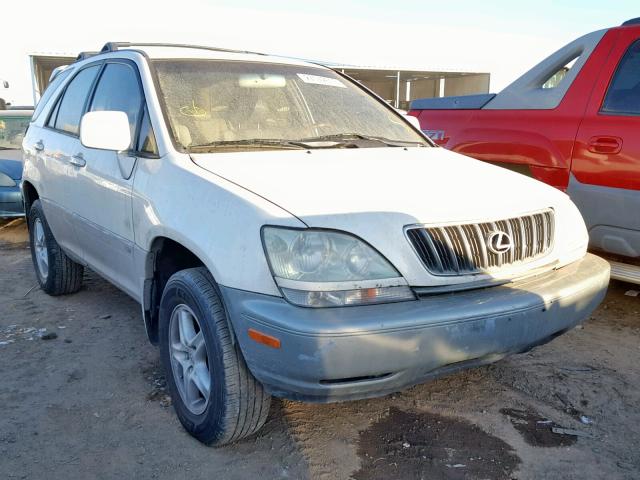 JTJGF10U820125298 - 2002 LEXUS RX 300 WHITE photo 1