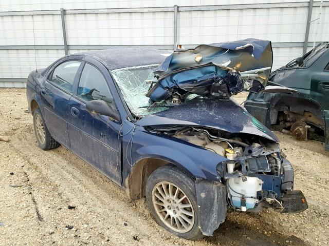 1C3EL56R06N172447 - 2006 CHRYSLER SEBRING TO BLUE photo 1