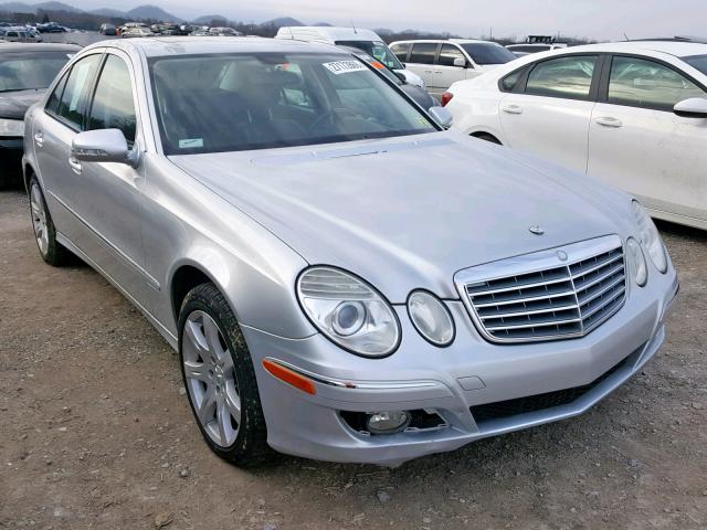 WDBUF56X57B011090 - 2007 MERCEDES-BENZ E 350 SILVER photo 1