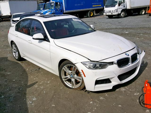 WBA3B9C54DF586267 - 2013 BMW 335 XI WHITE photo 1