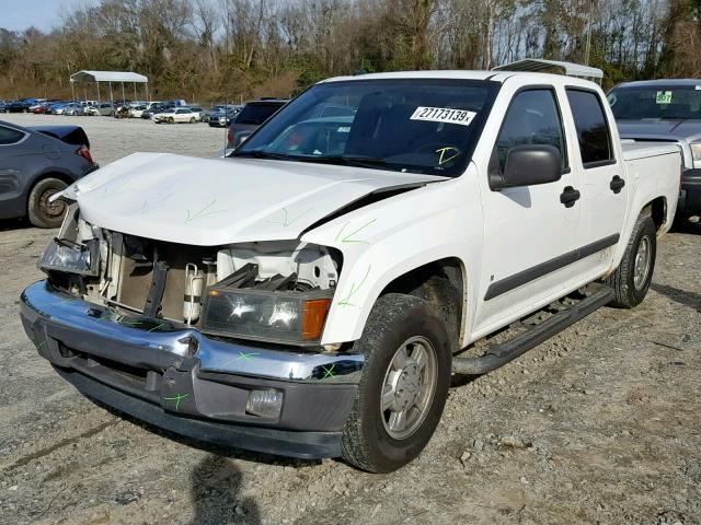 1GCCS139488112367 - 2008 CHEVROLET COLORADO WHITE photo 2