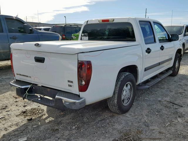 1GCCS139488112367 - 2008 CHEVROLET COLORADO WHITE photo 4