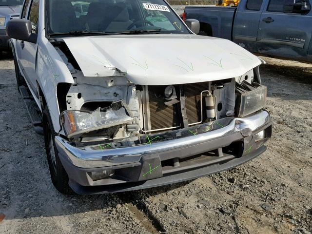 1GCCS139488112367 - 2008 CHEVROLET COLORADO WHITE photo 9