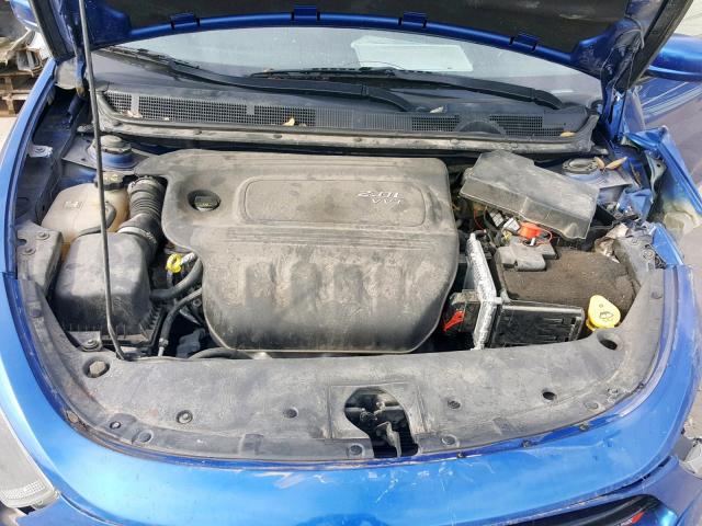 1C3CDFBA6DD342520 - 2013 DODGE DART SXT BLUE photo 7