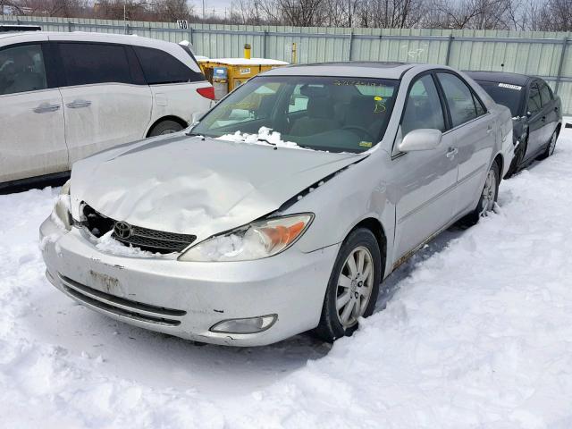 4T1BE32K73U723007 - 2003 TOYOTA CAMRY LE SILVER photo 2