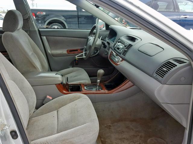 4T1BE32K73U723007 - 2003 TOYOTA CAMRY LE SILVER photo 5