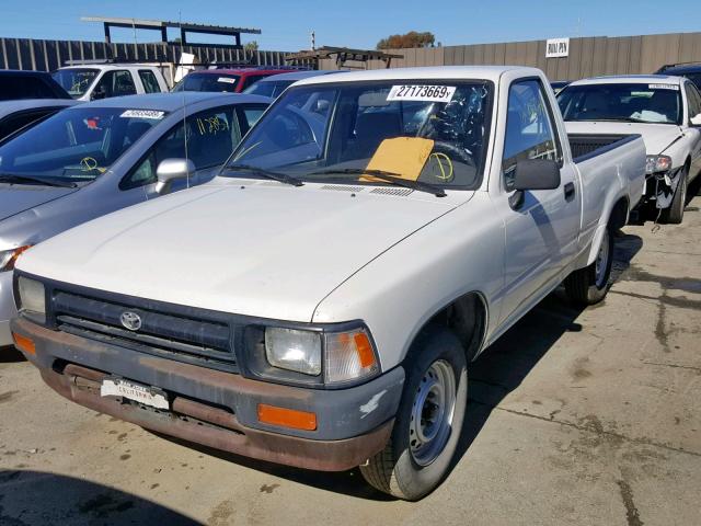 4TARN81A3PZ085545 - 1993 TOYOTA PICKUP 1/2 WHITE photo 2