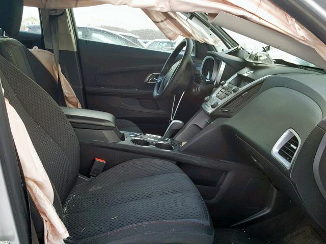 1GNALBEK2DZ111322 - 2013 CHEVROLET EQUINOX LS SILVER photo 5