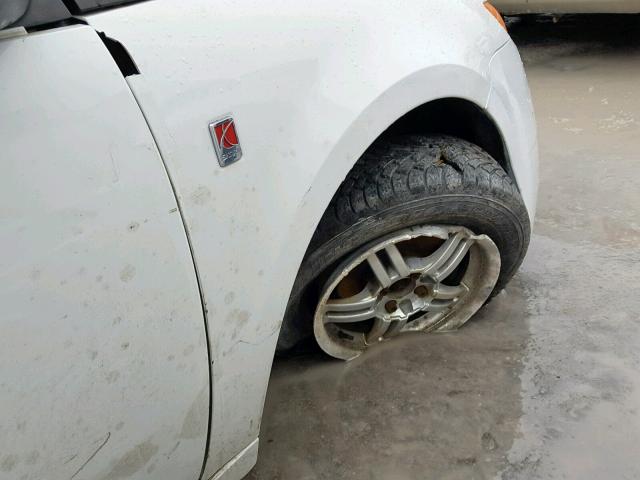 1G8AN15F37Z191342 - 2007 SATURN ION LEVEL WHITE photo 10