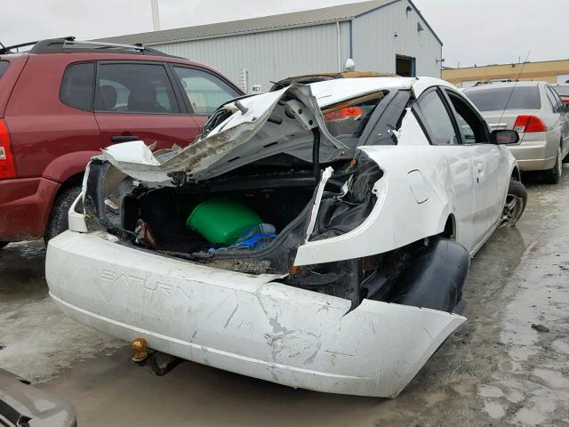 1G8AN15F37Z191342 - 2007 SATURN ION LEVEL WHITE photo 4
