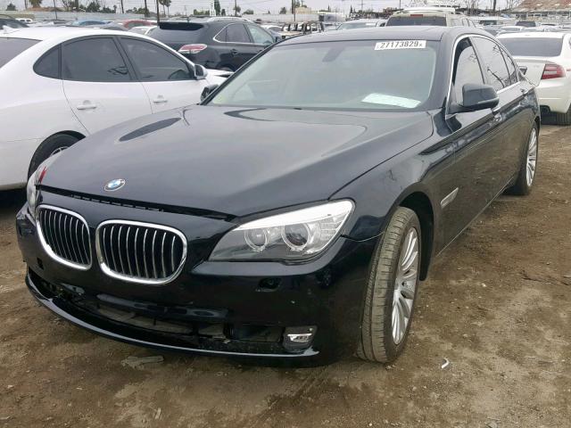 WBAYE4C54DDW22695 - 2013 BMW 740 LI BLACK photo 2