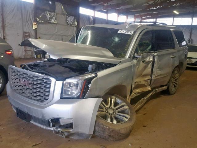 1GKS2CKJ7JR201857 - 2018 GMC YUKON DENA SILVER photo 2