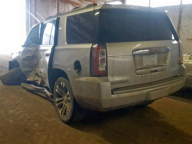 1GKS2CKJ7JR201857 - 2018 GMC YUKON DENA SILVER photo 3