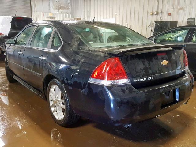 2G1WC5E38E1133935 - 2014 CHEVROLET IMPALA LIM BLACK photo 3