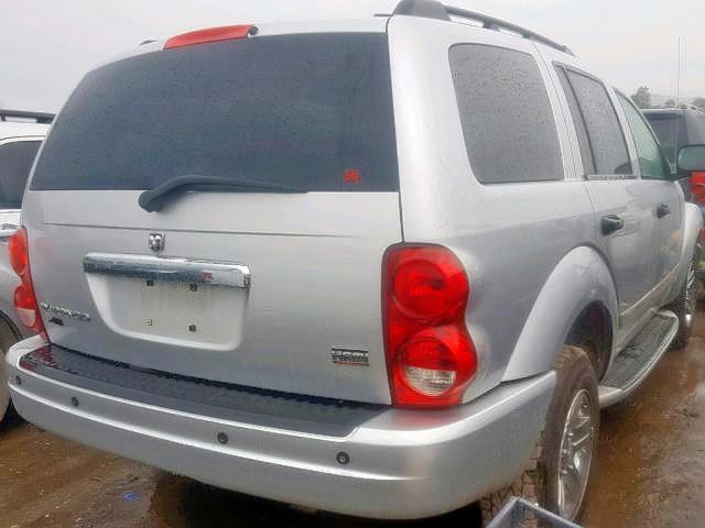 1D8HD58D75F581899 - 2005 DODGE DURANGO LI SILVER photo 4