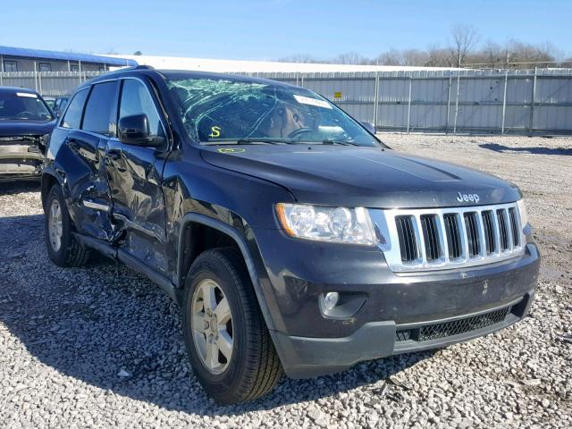 1J4RS4GG5BC549376 - 2011 JEEP GRAND CHER BLACK photo 1