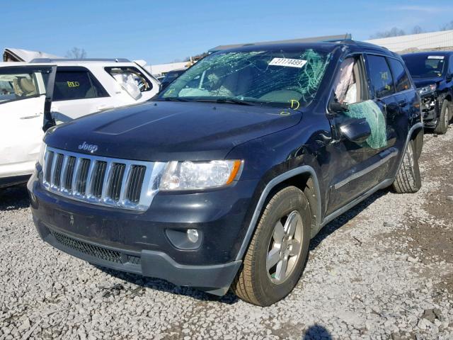 1J4RS4GG5BC549376 - 2011 JEEP GRAND CHER BLACK photo 2