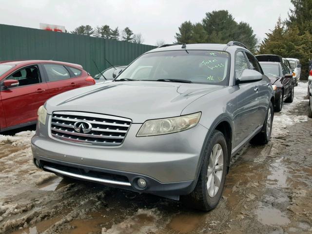 JNRAS08W16X206614 - 2006 INFINITI FX35 SILVER photo 2