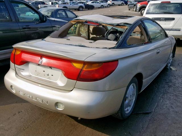 1G8ZY14732Z109459 - 2002 SATURN SC2 TAN photo 4