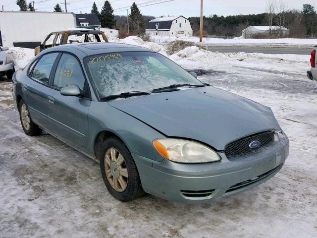 1FAFP56U05A302084 - 2005 FORD TAURUS SEL GREEN photo 1