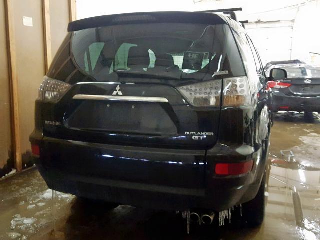 JA4JT5AX6CU018143 - 2012 MITSUBISHI OUTLANDER BLACK photo 4