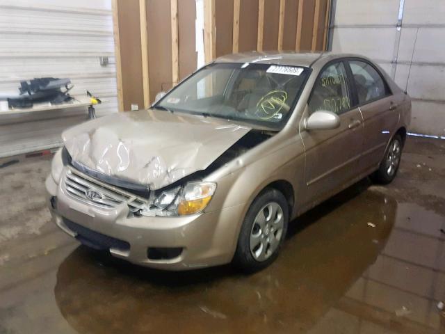 KNAFE121775485979 - 2007 KIA SPECTRA EX GOLD photo 2