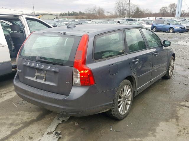 YV1390MW8A2531433 - 2010 VOLVO V50 2.4I GRAY photo 4