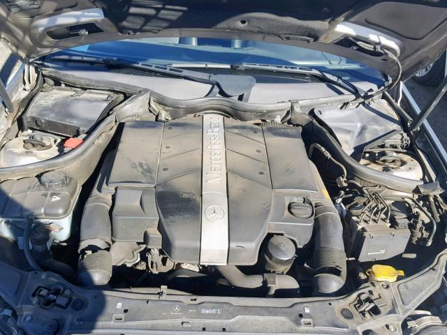 WDBRF61J24A546359 - 2004 MERCEDES-BENZ C 240 SILVER photo 7