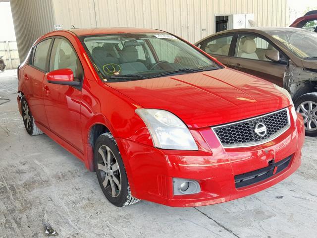 3N1AB6AP9CL655331 - 2012 NISSAN SENTRA 2.0 RED photo 1