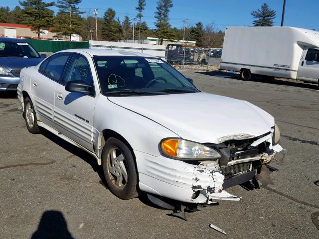 1G2NF52T3YC537226 - 2000 PONTIAC GRAND AM S WHITE photo 1