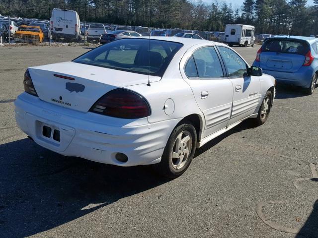 1G2NF52T3YC537226 - 2000 PONTIAC GRAND AM S WHITE photo 4