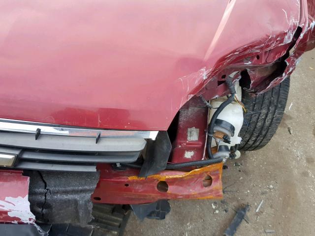 1G1ZS53876F281356 - 2006 CHEVROLET MALIBU LS BURGUNDY photo 9