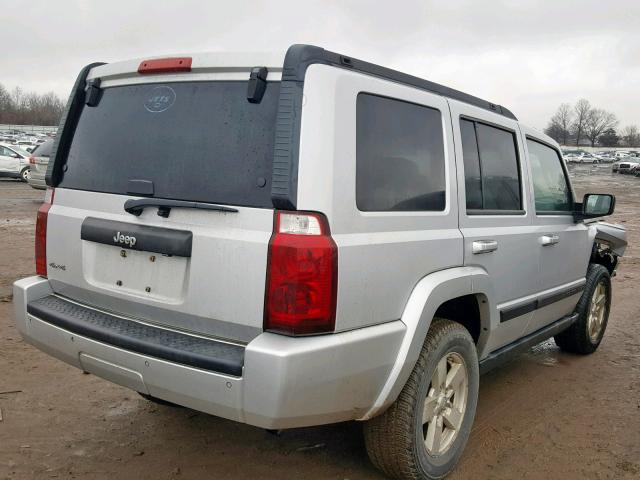 1J8HG48K37C661616 - 2007 JEEP COMMANDER WHITE photo 4