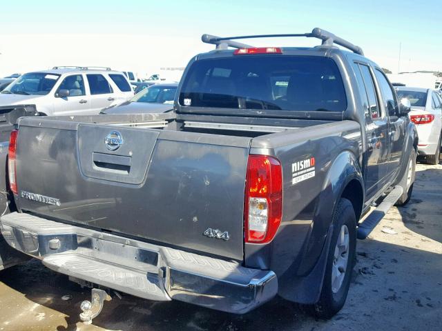 1N6AD07W85C447973 - 2005 NISSAN FRONTIER C GRAY photo 4