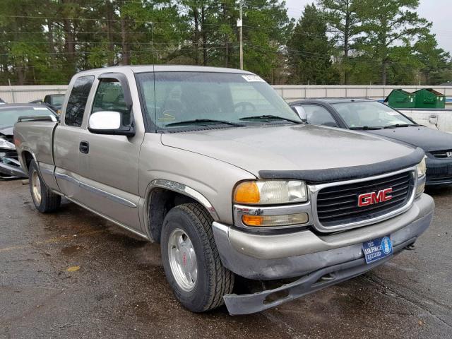 2GTEC19T9X1557343 - 1999 GMC NEW SIERRA GRAY photo 1