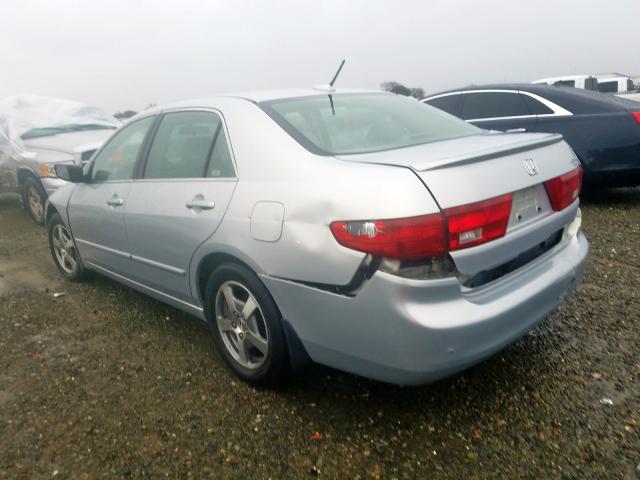 JHMCN36435C009287 - 2005 HONDA ACCORD HYBRID  photo 3