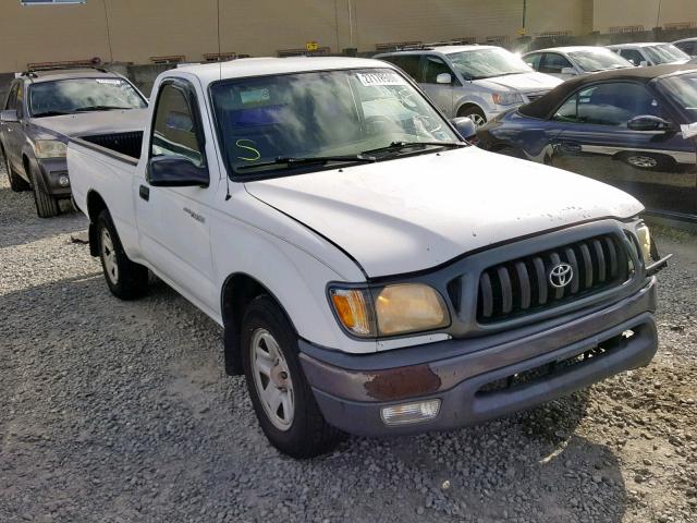 5TENL42N43Z286095 - 2003 TOYOTA TACOMA WHITE photo 1