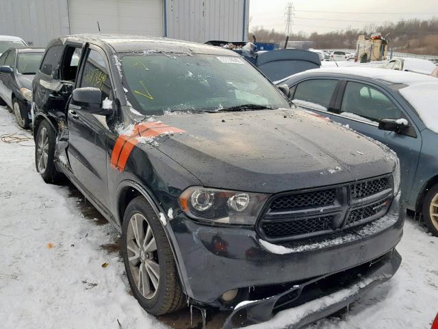 1C4SDJCT7DC700644 - 2013 DODGE DURANGO R/ BLACK photo 1