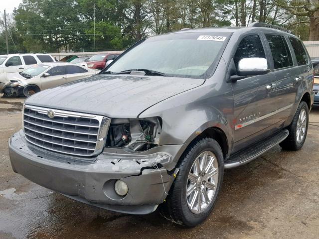 1A8HX58237F575663 - 2007 CHRYSLER ASPEN LIMI GRAY photo 2