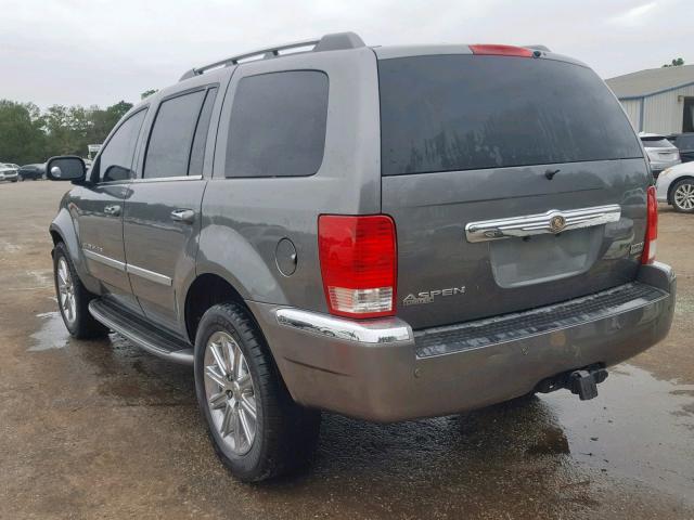 1A8HX58237F575663 - 2007 CHRYSLER ASPEN LIMI GRAY photo 3