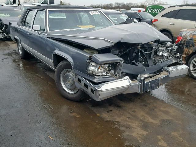 1G6DW5479MR707025 - 1991 CADILLAC BROUGHAM CHARCOAL photo 1