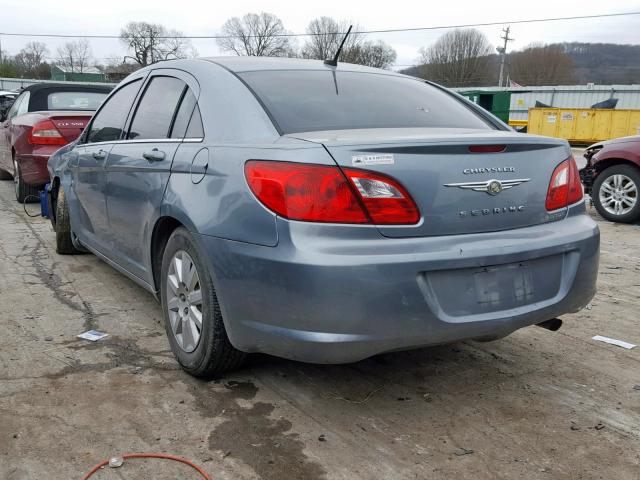 1C3LC46B09N533376 - 2009 CHRYSLER SEBRING LX GRAY photo 3