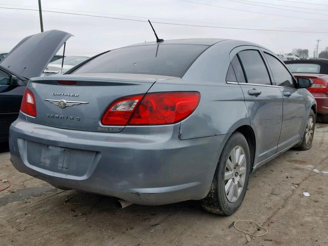 1C3LC46B09N533376 - 2009 CHRYSLER SEBRING LX GRAY photo 4