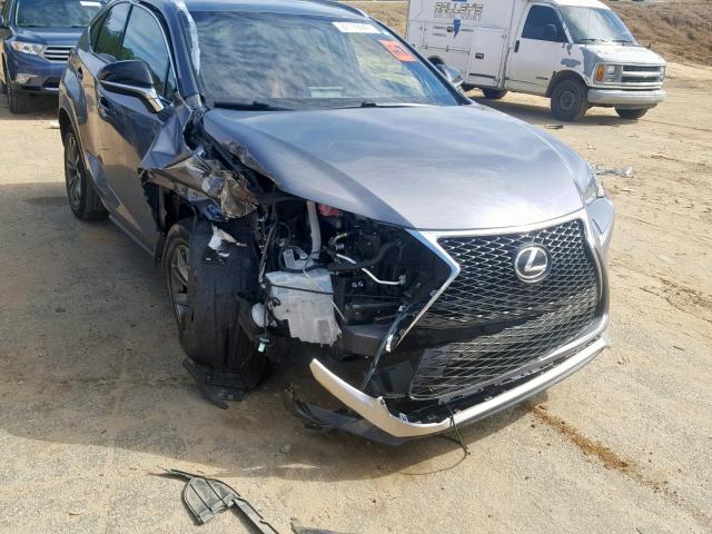 JTJYARBZ4G2042599 - 2016 LEXUS NX 200T GRAY photo 9