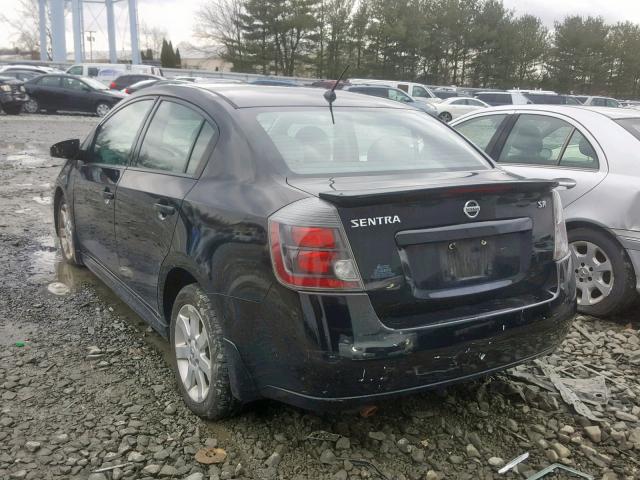 3N1AB6AP5AL704845 - 2010 NISSAN SENTRA 2.0 BLACK photo 3