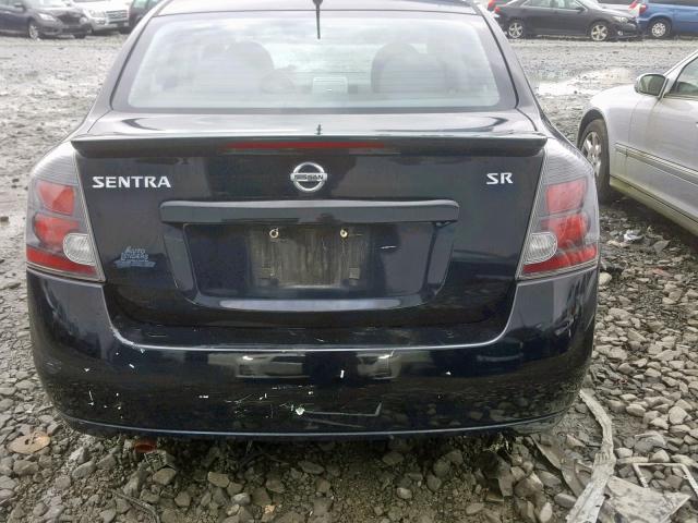 3N1AB6AP5AL704845 - 2010 NISSAN SENTRA 2.0 BLACK photo 9